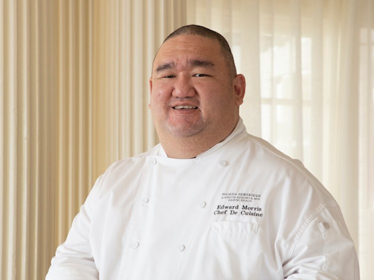 Chef Ed Morris, Chef de Cuisine, Beachhouse at the Moana